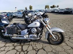 Salvage motorcycles for sale at Martinez, CA auction: 2002 Yamaha XVS65 Base