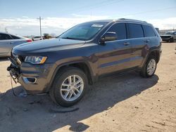 Salvage cars for sale at Andrews, TX auction: 2017 Jeep Grand Cherokee Laredo