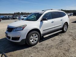 Chevrolet salvage cars for sale: 2016 Chevrolet Traverse LS