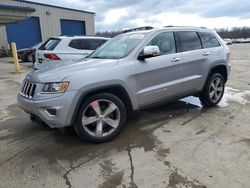 Salvage cars for sale from Copart Ellwood City, PA: 2015 Jeep Grand Cherokee Limited