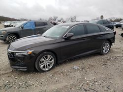 Salvage cars for sale at West Warren, MA auction: 2018 Honda Accord LX