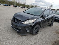 Salvage cars for sale at Bridgeton, MO auction: 2012 Ford Fiesta SE