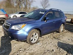 Salvage cars for sale at Cicero, IN auction: 2016 Subaru Forester 2.5I Premium