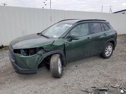 Salvage cars for sale from Copart Albany, NY: 2022 Toyota Corolla Cross LE