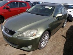 Lexus salvage cars for sale: 2006 Lexus IS 250