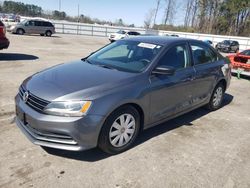 Salvage cars for sale at Dunn, NC auction: 2015 Volkswagen Jetta Base