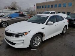 Salvage cars for sale at Littleton, CO auction: 2016 KIA Optima LX