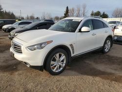 Infiniti QX70 salvage cars for sale: 2015 Infiniti QX70