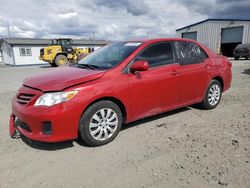 Vehiculos salvage en venta de Copart Airway Heights, WA: 2013 Toyota Corolla Base