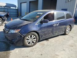 Salvage cars for sale at Dunn, NC auction: 2016 Honda Odyssey SE