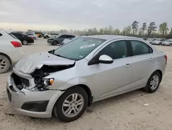 Salvage cars for sale from Copart Houston, TX: 2013 Chevrolet Sonic LT