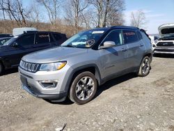 Salvage cars for sale at Marlboro, NY auction: 2020 Jeep Compass Limited