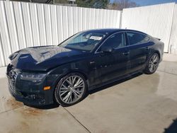 Salvage cars for sale at Ellenwood, GA auction: 2018 Audi A7 Premium Plus