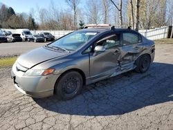 Salvage cars for sale from Copart Portland, OR: 2006 Honda Civic EX