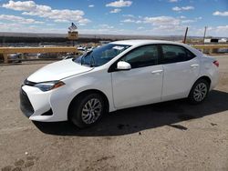 Salvage cars for sale at Albuquerque, NM auction: 2018 Toyota Corolla L