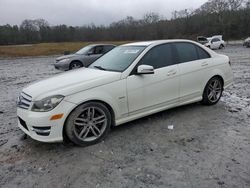 Mercedes-Benz C 250 salvage cars for sale: 2012 Mercedes-Benz C 250