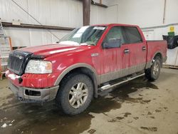 Salvage cars for sale at Nisku, AB auction: 2004 Ford F150 Supercrew