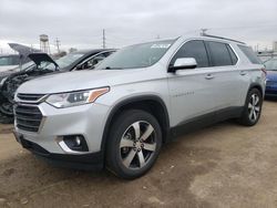 Salvage cars for sale at Chicago Heights, IL auction: 2020 Chevrolet Traverse LT