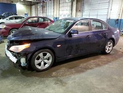 Salvage cars for sale at Woodhaven, MI auction: 2004 BMW 530 I