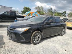 Salvage cars for sale at Opa Locka, FL auction: 2016 Toyota Camry LE