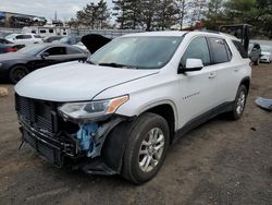 Salvage cars for sale at New Britain, CT auction: 2018 Chevrolet Traverse LT
