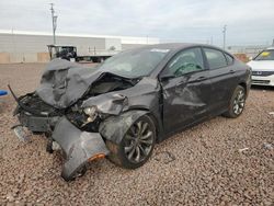 Salvage cars for sale from Copart Phoenix, AZ: 2015 Chrysler 200 S