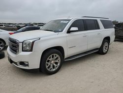 Salvage cars for sale from Copart San Antonio, TX: 2016 GMC Yukon XL C1500 SLT