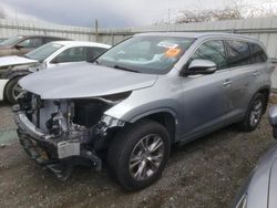 Toyota salvage cars for sale: 2015 Toyota Highlander XLE