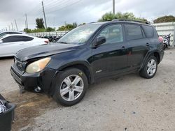 Salvage cars for sale at Miami, FL auction: 2007 Toyota Rav4 Sport