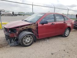 Salvage cars for sale from Copart Houston, TX: 2010 Ford Focus SE