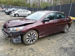 Honda Accord Sport salvage cars for sale: 2015 Honda Accord Sport