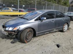 Honda salvage cars for sale: 2009 Honda Civic LX