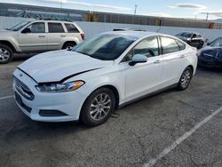 Ford Fusion S salvage cars for sale: 2016 Ford Fusion S