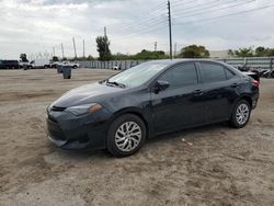 Salvage cars for sale at Miami, FL auction: 2018 Toyota Corolla L