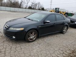 Acura TL salvage cars for sale: 2007 Acura TL Type S