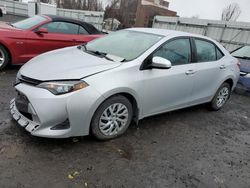 Salvage cars for sale at New Britain, CT auction: 2017 Toyota Corolla L