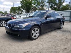 BMW 5 Series salvage cars for sale: 2006 BMW 530 I