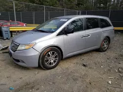 Salvage cars for sale at Waldorf, MD auction: 2011 Honda Odyssey EX