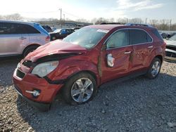 Salvage cars for sale at Lawrenceburg, KY auction: 2012 Chevrolet Equinox LTZ