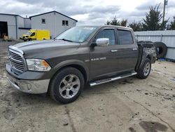 Salvage cars for sale from Copart Windsor, NJ: 2012 Dodge RAM 1500 Laramie