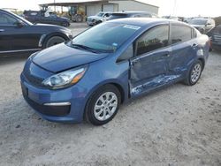 Salvage cars for sale from Copart Temple, TX: 2016 KIA Rio LX