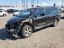 Salvage cars for sale at Van Nuys, CA auction: 2014 Toyota Sienna LE