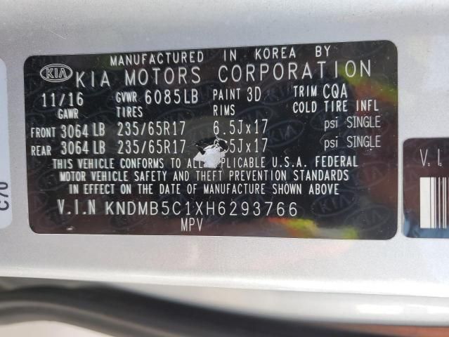 2017 KIA Sedona LX