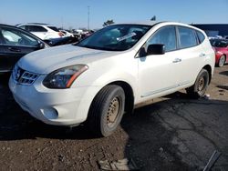 Salvage cars for sale from Copart Woodhaven, MI: 2015 Nissan Rogue Select S