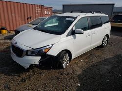 Salvage cars for sale at Hueytown, AL auction: 2018 KIA Sedona LX