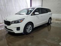 Salvage cars for sale at Central Square, NY auction: 2017 KIA Sedona LX