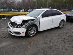 Vehiculos salvage en venta de Copart Waldorf, MD: 2016 Chevrolet Cruze Limited ECO