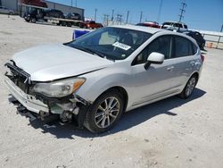Salvage cars for sale at Haslet, TX auction: 2013 Subaru Impreza Premium