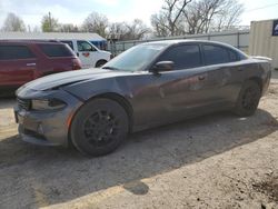 Salvage cars for sale from Copart Wichita, KS: 2017 Dodge Charger SXT