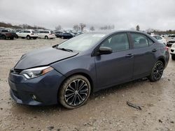 Salvage cars for sale from Copart West Warren, MA: 2015 Toyota Corolla L